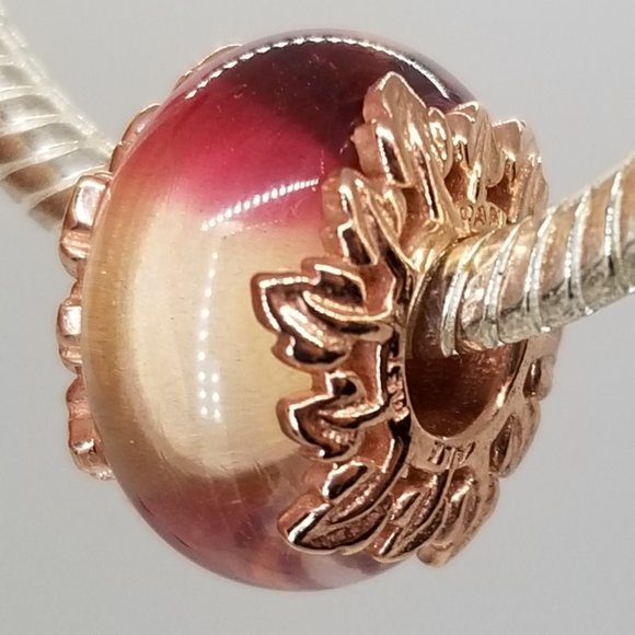 charm pandora murano rose charm pandora murano rose